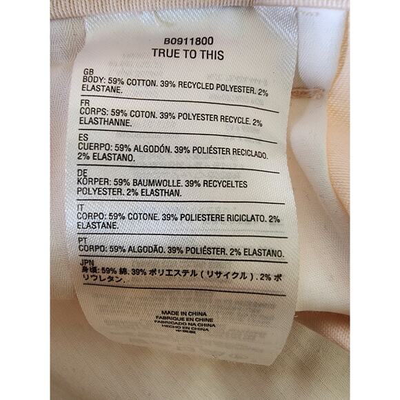 VOLCOM Pink Peach Chino Mid-Rise Skater Active Stretch Shorts SZ 29 - Picture 8 of 9